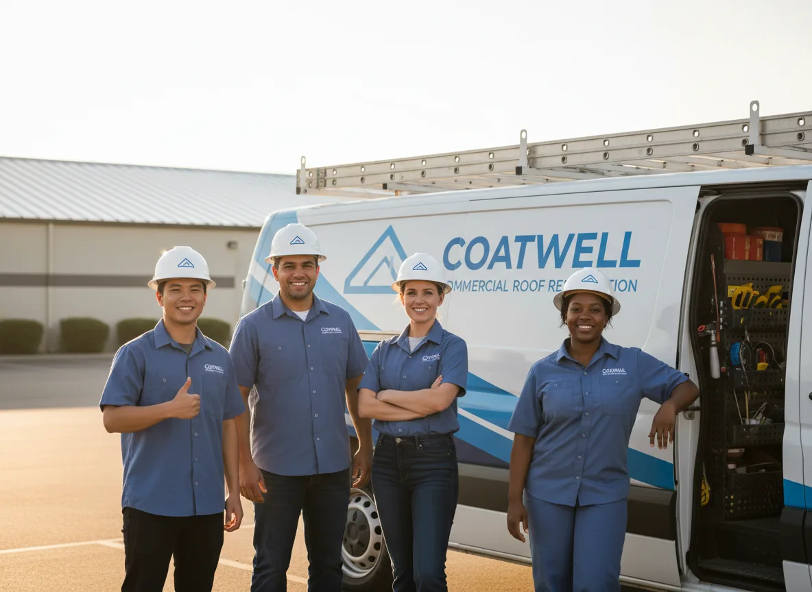 Commercial roof coating company in Fords, NJ